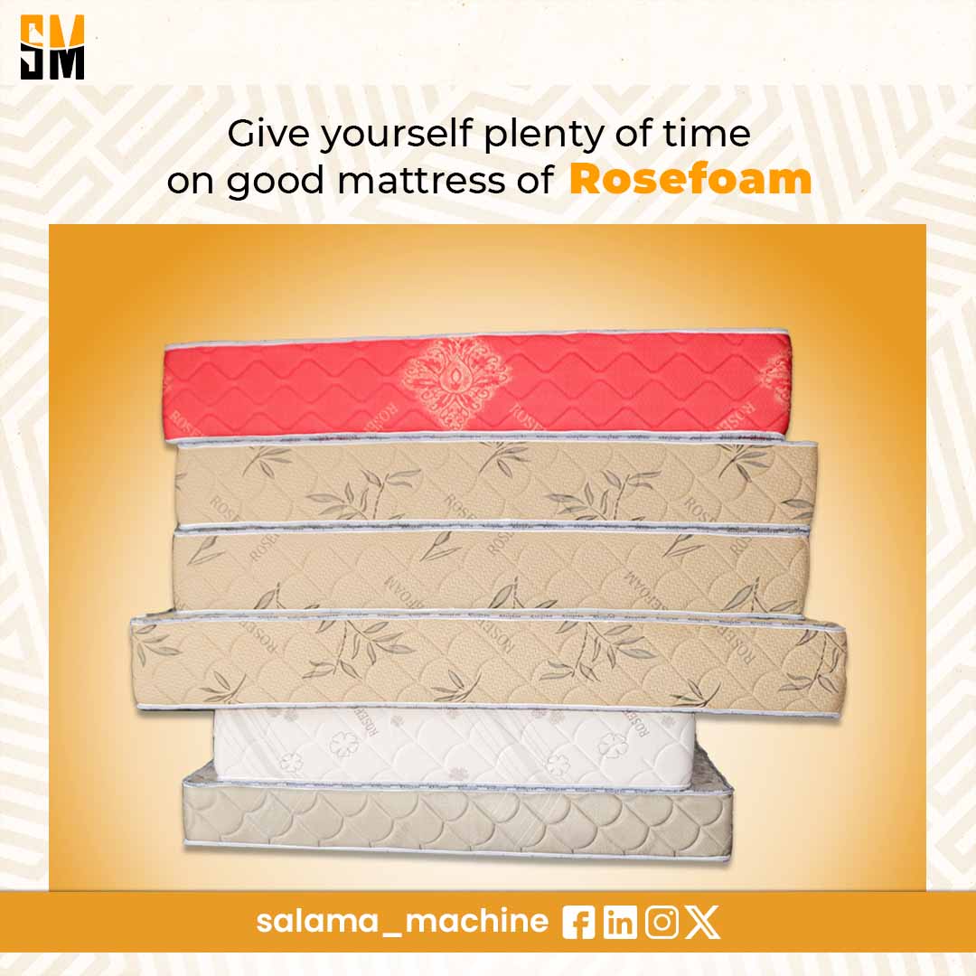salamamachine's tweet photo. Sleep comfortable with #dadamatelas #RelaxFoam #Eurofoam #Rosefoam produced by @salama_machine https://t.co/eZW9lQI50f