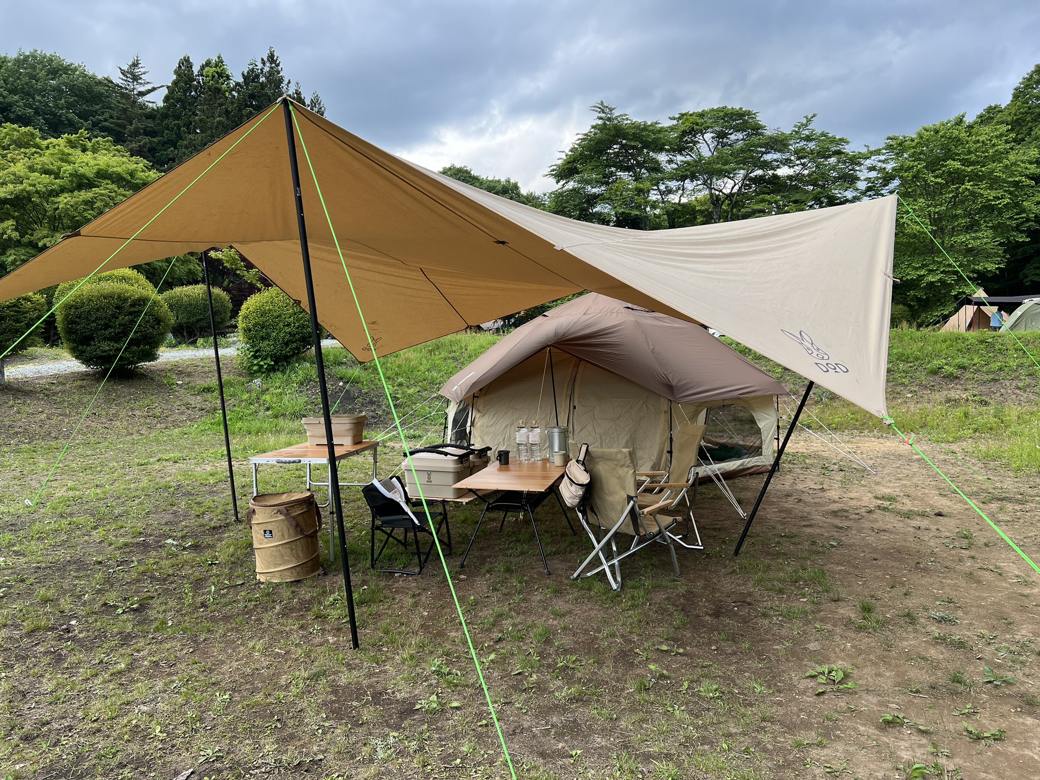 でかキノコテント でかキノコテント | DOD STORE （ディーオーディー公式
