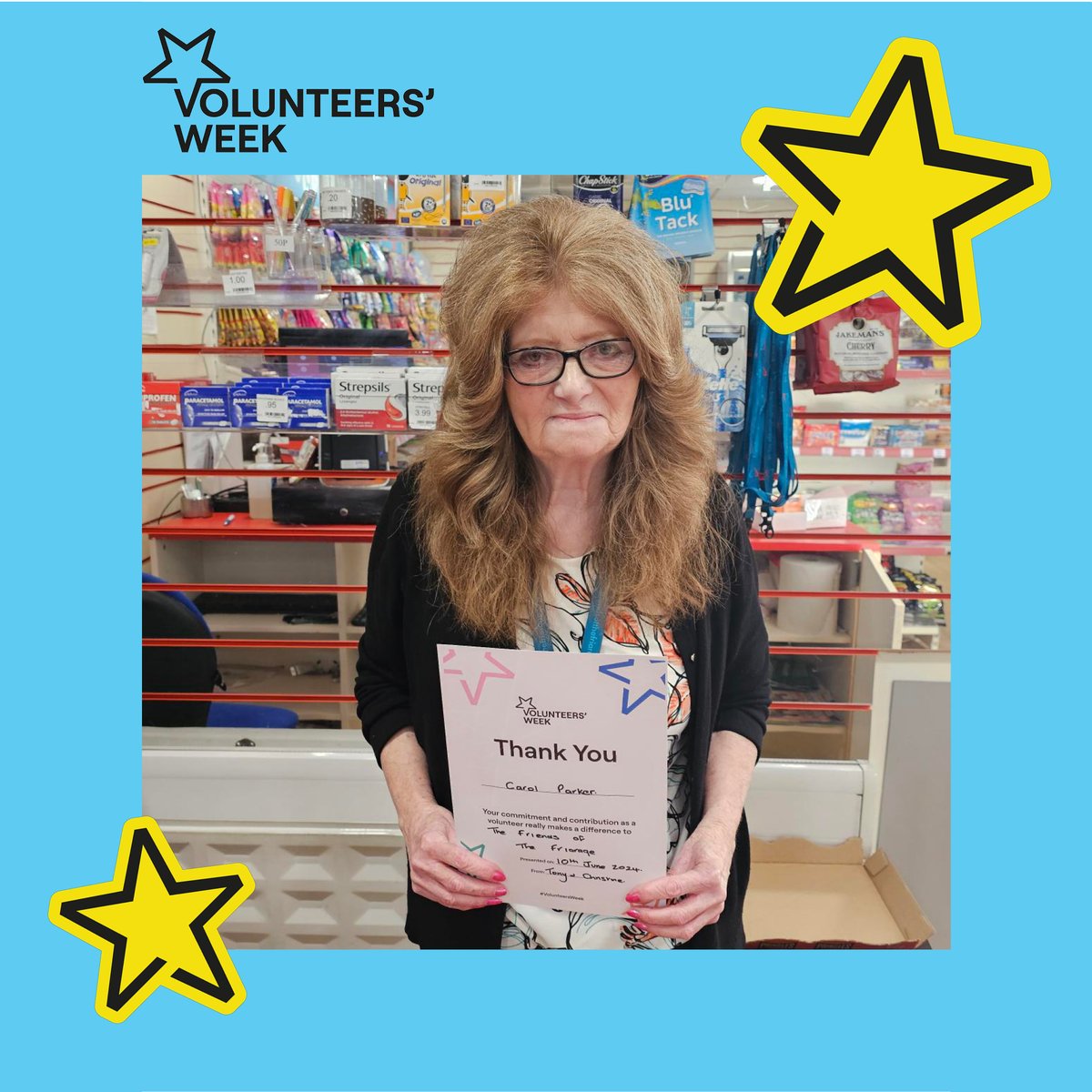 FriendsFriarage's tweet photo. Did Volunteers' Week inspire you? Our door is always open for friendly and enthusiastic volunteers to join our team. Carol and Lesley pictured, are two of our shop volunteers who did just that!

Have a look at the options on our website and get in touch! https://t.co/eHfJ3jSOqM https://t.co/GySGLvKk7f