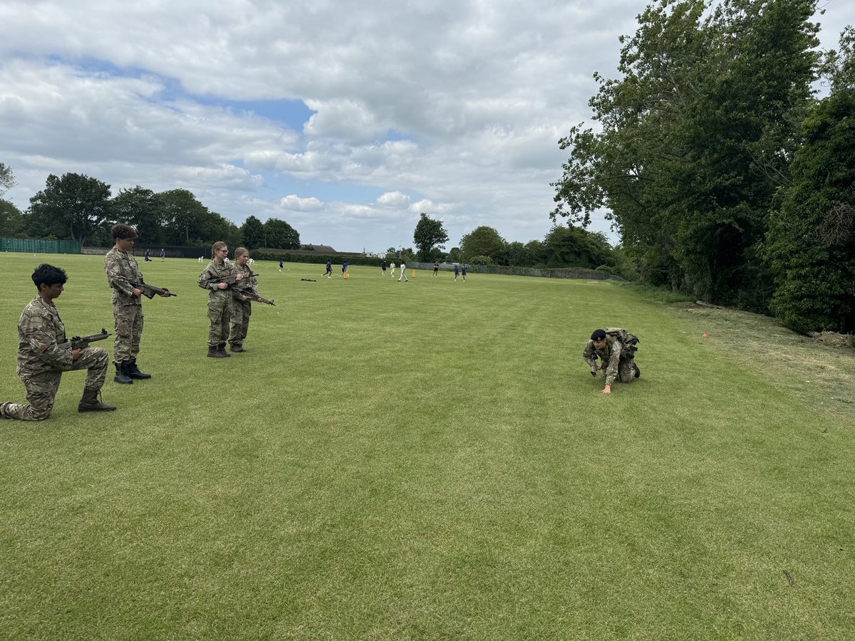 KSRCCF's tweet photo. All 3 Sections from ⁦⁦@KSRCCF⁩ took part in Field Day on Friday, Rockets, Drones, Team Building Tasks, Historic Dock Yard Visit and Army Syllabus Assessments ⁦@KingsSchoolRoch⁩ ⁦@SouthEastRFCA⁩ ⁦@Rodgray27⁩ ⁦@CCFcadets⁩ https://t.co/EtyaIDJ45A