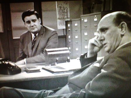 Wyfan2's tweet photo. #MeredithEdwards (with #BryanMosley) as security officer Greening in THE PLANE MAKERS episode 'It's A Free Country - Isn't It?' (“People don’t like security officers and this is a feeling I like to encourage. We’re not engaged on a convivial activity.”) https://t.co/SE2v7fwNEg https://t.co/gC2xyaxpio