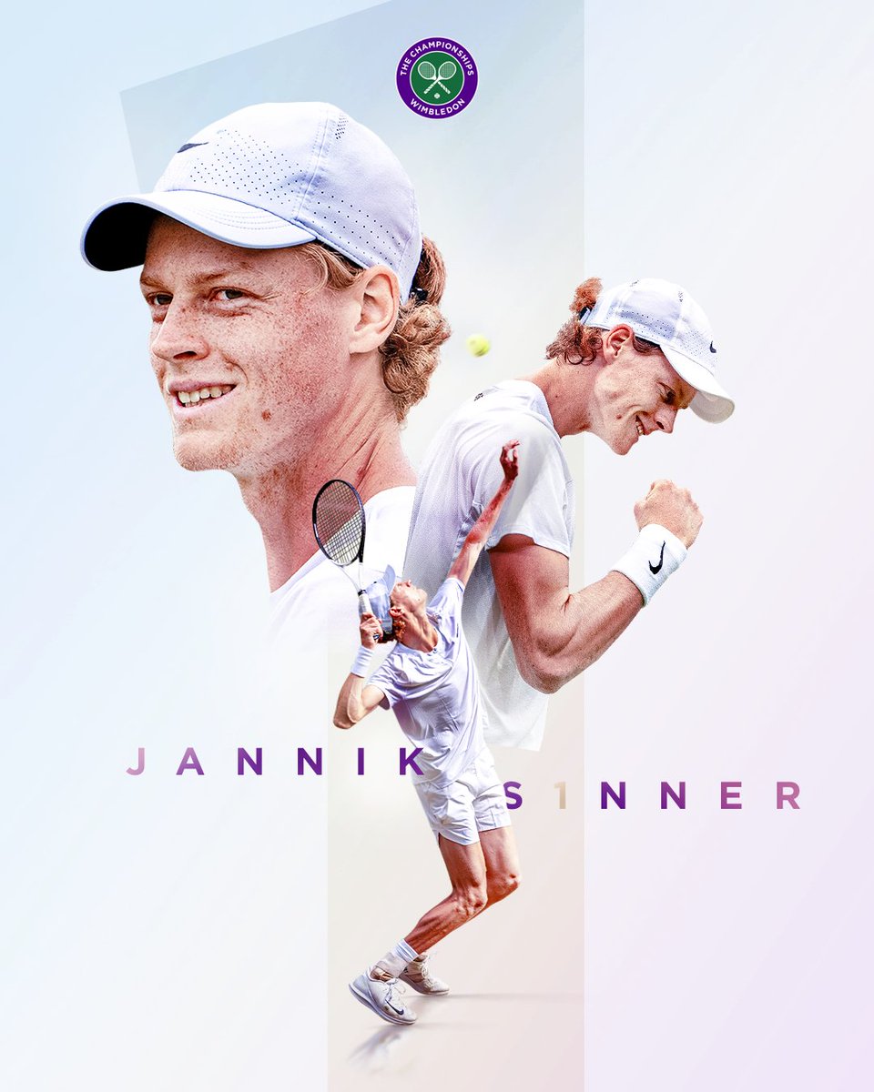 Wimbledon (@wimbledon) on Twitter photo S1NNER ✨
Congratulations on becoming the first Italian man to reach world No.1, <a href="/janniksin/">Jannik Sinner</a>! 🇮🇹 S1NNER ✨
Congratulations on becoming the first Italian man to reach world No.1, <a href="/janniksin/">Jannik Sinner</a>! 🇮🇹