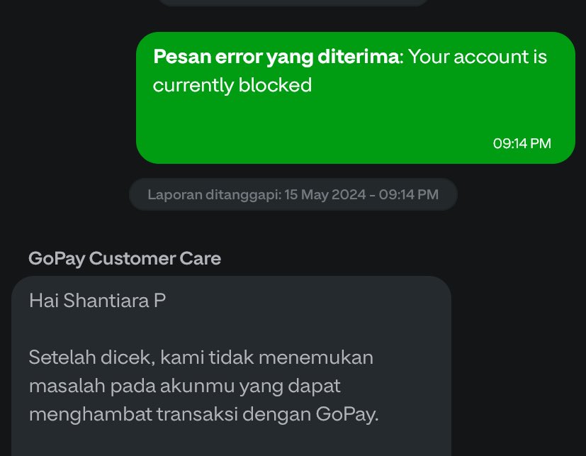 akuutiara's tweet photo. Harus nunggu berapa lama lagi nih buat penyelesaian laporan saya? Btw tau ngga pas awal laporan tim CS ngga nemu masalah di akun saya lho. Terus kenapa bisa masih diblokir aja sampe sekarang? Apa ngga mau minta maaf aja terus buka blokiran akun saya? https://t.co/1LFR4LADmq