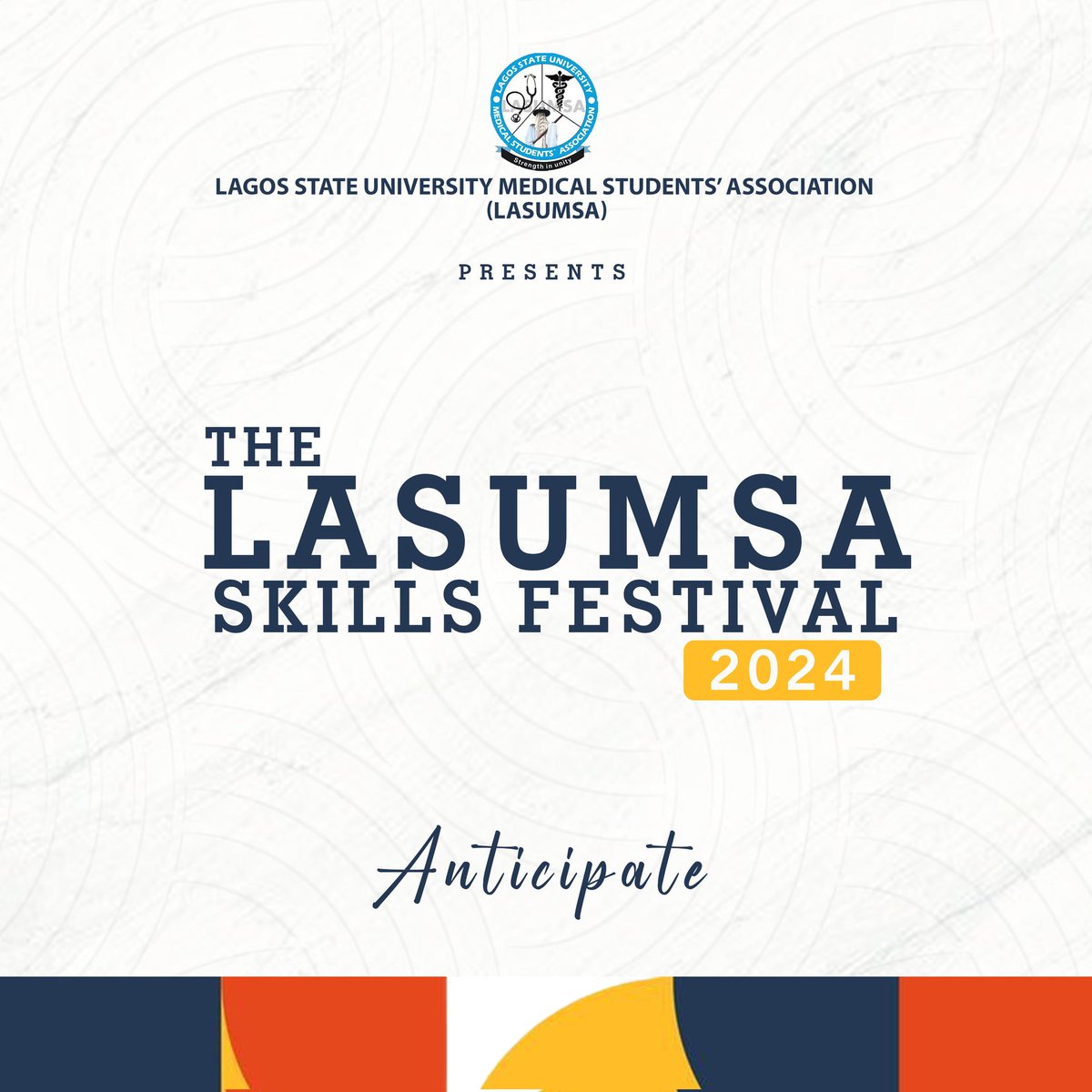 lasumsa's tweet photo. *ATTENTION LASUMSAITES📢📢*

The STAGE is set🔥
The EXCITEMENT is nerve wrecking 🤭and;
The CLOCK is counting down⏲️to one of the biggest, exciting and impactful events set to sweep you off your feet💃!

#lasumsa #skillfest #lasumsaskillfest #skillfest2024 https://t.co/JgxwIhEpPN