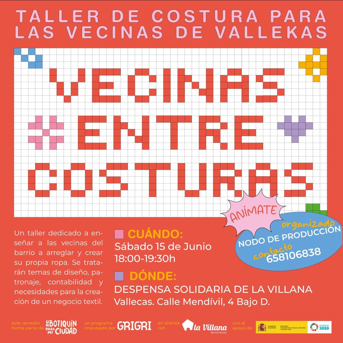 lavillanavk's tweet photo. Muchas gracias desde nuestra Despensa Villana a todes les que trajeron alimentos en el #Tetafest de @orgullovallekas !

Y si queréis conocer nuestra Despensa, este sábado 15 os invita al Taller de Costura que montan en su flamante nuevo local, veniros! (C/ Mendivil 4) https://t.co/YsLBVIlIYt