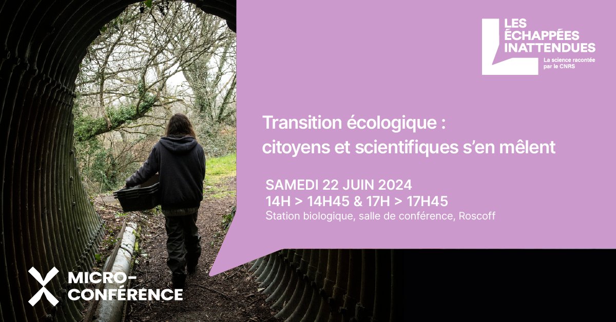 CNRS Bretagne et Pays de la Loire (@cnrs_dr17) on Twitter photo Dans la micro-conférence « Transition écologique : citoyens et scientifiques s'en mêlent », scientifiques et ingénieurs de l'<a href="/UMR_LETG/">LETG</a>, <a href="/GeosciencesR/">Géosciences Rennes</a> et de l'@ademe_bretagne vous aident invitent à vous interroger sur votre rapport à l'environnement 🌎🌦️
▶️bretagne-pays-de-la-loire.cnrs.fr/fr/evenement/m… Dans la micro-conférence « Transition écologique : citoyens et scientifiques s'en mêlent », scientifiques et ingénieurs de l'<a href="/UMR_LETG/">LETG</a>, <a href="/GeosciencesR/">Géosciences Rennes</a> et de l'@ademe_bretagne vous aident invitent à vous interroger sur votre rapport à l'environnement 🌎🌦️
▶️bretagne-pays-de-la-loire.cnrs.fr/fr/evenement/m…