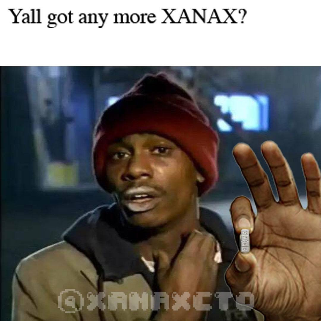 420Gucci69's tweet photo. @Thorshammergems My motivation is buy as much $XANAX as possible 💊
@xanaxcto https://t.co/84DV0wQkfj