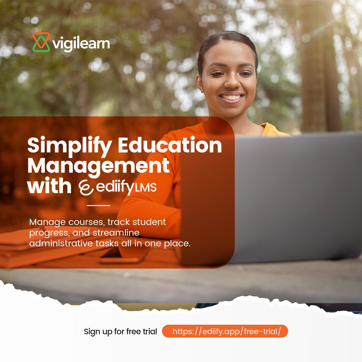 VigiLearn's tweet photo. You can transform your teaching experience with Ediify LMS! Manage courses, track progress, and streamline admin tasks effortlessly.
Sign up for a free trial today! https://t.co/iqXrXlkW8t
#education #onlinelearning #onlineschool #academicprogress #ediify #vigilearn https://t.co/x4g9JFMNz4