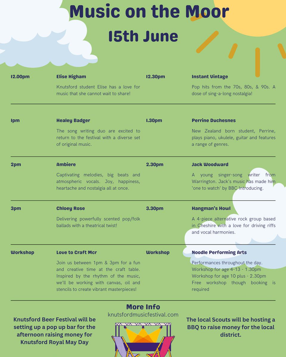MidCheshireCRP (@midcheshirecrp) on Twitter photo It is the weekend and one of our #midcheshirerailwayline towns is hosting a #musicfestival with loads of free activities for all.
#takethetrain to #knutsford and enjoy what is on offer! Let's hope the sun shines. #daysoutbytrain <a href="/northernassist/">NORTHERN 🚆</a> <a href="/BeeNetwork/">Bee Network</a> <a href="/knutsfordmusic/">Knutsford Music Festival</a> It is the weekend and one of our #midcheshirerailwayline towns is hosting a #musicfestival with loads of free activities for all.
#takethetrain to #knutsford and enjoy what is on offer! Let's hope the sun shines. #daysoutbytrain <a href="/northernassist/">NORTHERN 🚆</a> <a href="/BeeNetwork/">Bee Network</a> <a href="/knutsfordmusic/">Knutsford Music Festival</a>