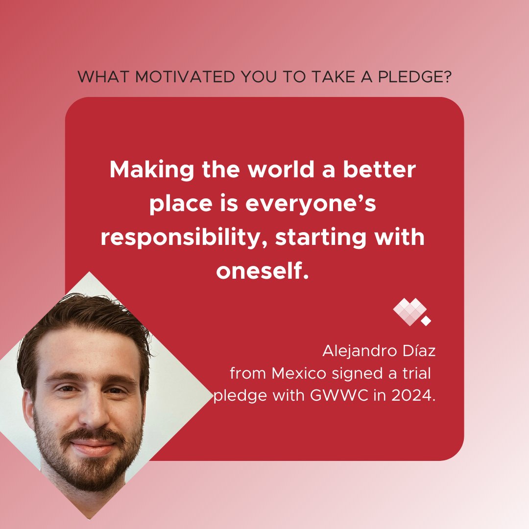 givingwhatwecan's tweet image. Thank you so much for allowing us to share your pledge motivation with the world, Alejandro. The spirit of #infectiousgenerosity and #effectivegiving extends across the globe from Mexico🇲🇽 to Australia🇦🇺!