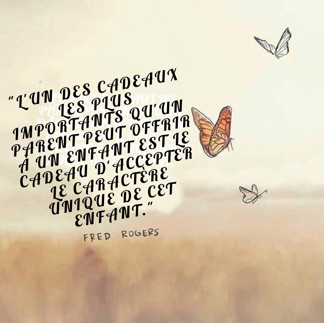 🦋 L'un des cadeaux les plus importants qu'un parent puisse offrir à son enfant est celui d'embrasser son individualité.
#autismeacceptation 
#respectdesautistes