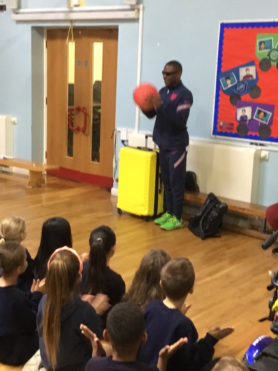 Hatfeild Primary School (@hatfeildprimary) on Twitter photo We have a fun filled day today, starting with an assembly from <a href="/DarrenHarrisGB/">Darren Harris</a> the dual Paralympian! We are honoured to have you with us today and can’t wait for our class workshops in blind football. 🏅⚽️😀 We have a fun filled day today, starting with an assembly from <a href="/DarrenHarrisGB/">Darren Harris</a> the dual Paralympian! We are honoured to have you with us today and can’t wait for our class workshops in blind football. 🏅⚽️😀