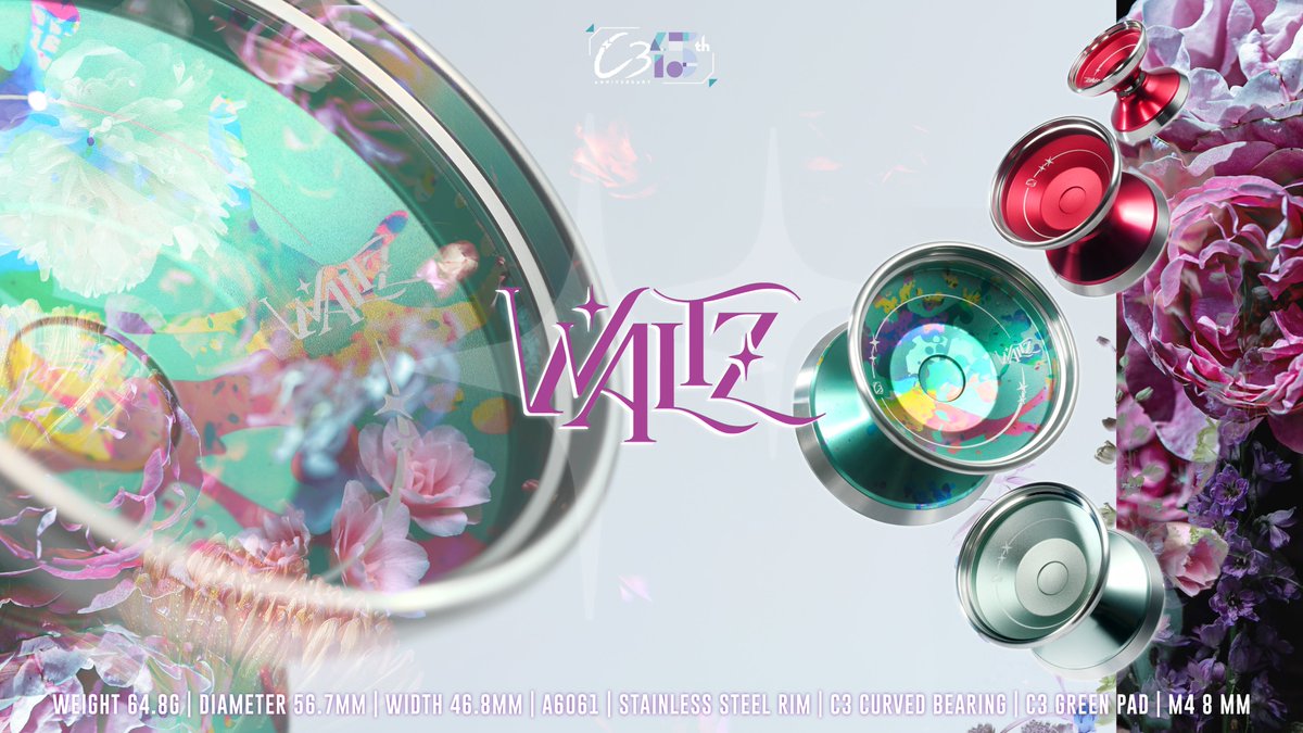 全国大会ブース情報】 C3ヨーヨーデザイン 『ワルツ』 C3ヨーヨー