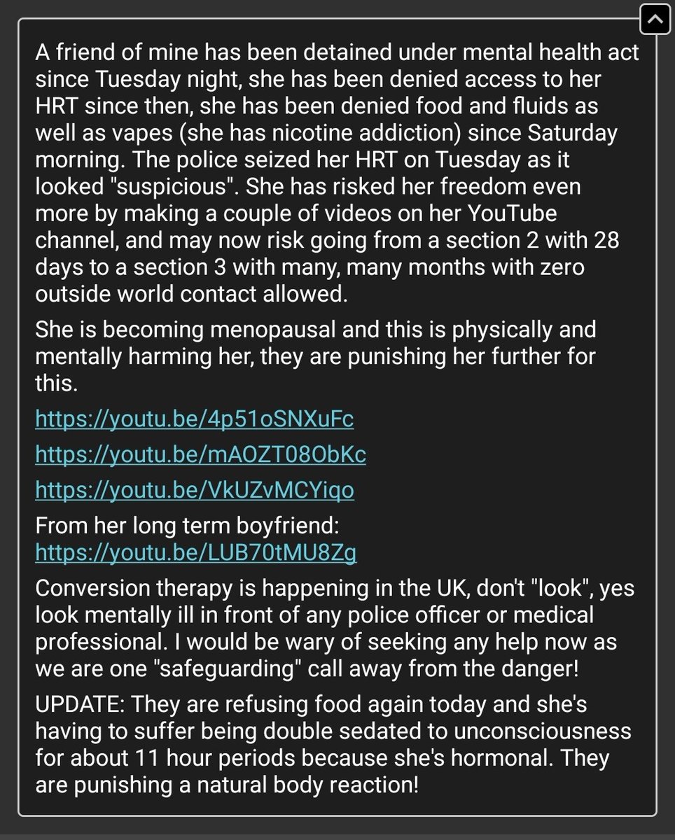 the NHS is taking away the HRT of trans women who 'look mentally unwell'

forcible detransitioning is happening in the UK now