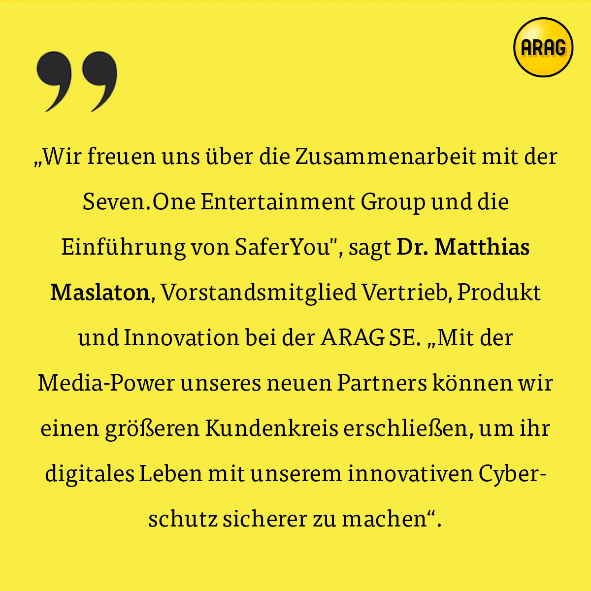 ARAG Versicherungen tweet media