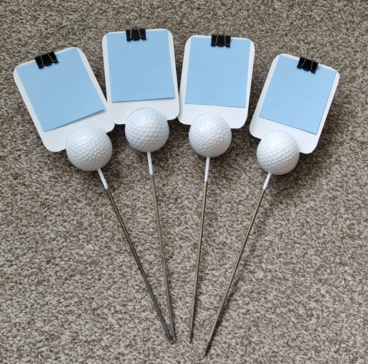 lespyke's tweet photo. Nearest the pin and longest drive markers, hand made, neat and very popular! 
https://t.co/prvU3JQ3iB https://t.co/BRaeHLnXYu