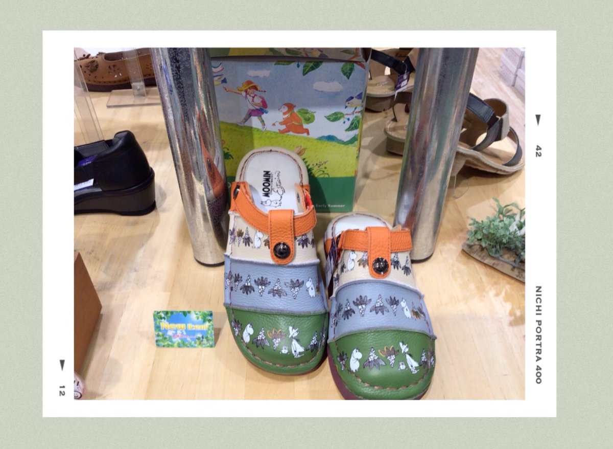 studiojkasukabe's tweet image. 遂に入荷❁⃘*.ﾟ
「ムーミン×エスタシオン」

ニョロニョロが可愛い！！！
早速売れてます、、、
ムーミンが大好きな方はぜひお早めにGETを！

#studioj #イオンモール春日部 #靴
#ムーミン #エスタシオン