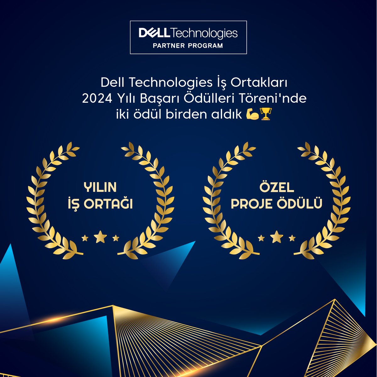 Data Market, kurumsal ödüllerine iki yeni ödül ekledi. 💪🏆

Önemli üreticilerimizden olan Dell Technologies’in düzenlediği İş Ortakları 2024 Yılı Başarı Ödülleri Töreni'nde “Yılın İş Ortağı - Toplam Ciro" ve “Özel Proje Ödülü“ ödüllerini aldık.

<a href="/DellTech/">Dell Technologies</a> #award
