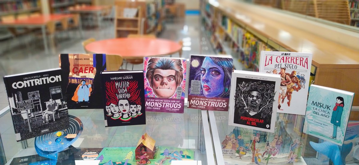 𝙉𝙪𝙚𝙫𝙤𝙨 𝙩í𝙩𝙪𝙡𝙤𝙨 𝙙𝙚 𝙣𝙤𝙫𝙚𝙡𝙖 𝙜𝙧á𝙛𝙞𝙘𝙖 𝙚𝙣 𝙣𝙪𝙚𝙨𝙩𝙧𝙖 𝙘𝙤𝙢𝙞𝙘𝙩𝙚𝙘𝙖.
#bibliotecadepriegodecordoba
#priegodecordoba
#ayuntamientodepriegodecordoba
#novelagrafica
#comicteca
#comic
#novedadesliterarias
#leermola
#leeresvivir