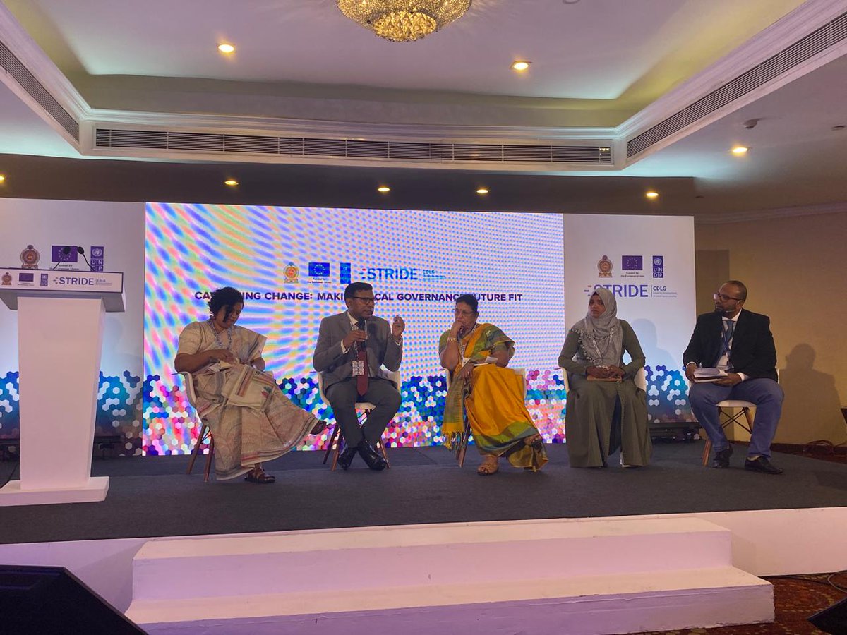 SEDRSriLanka's tweet photo. #SEDR Key Expert Alternative Dispute Resolution speaks about mediation at a panel discussion on 'Empowered communities for enhanced social accountability' at #CDLG symposium.
#SEDRtogether #MakeGreatSTRIDES
@EU_in_Sri_Lanka
@lkBritish
@UNDPSriLanka https://t.co/K7lHYbt4Hb