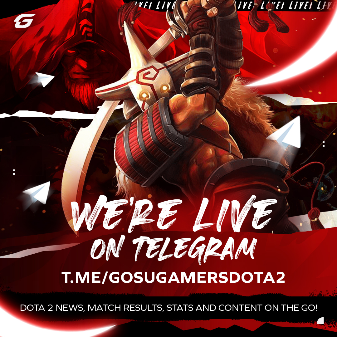 GosuGamers Dota 2 tweet media
