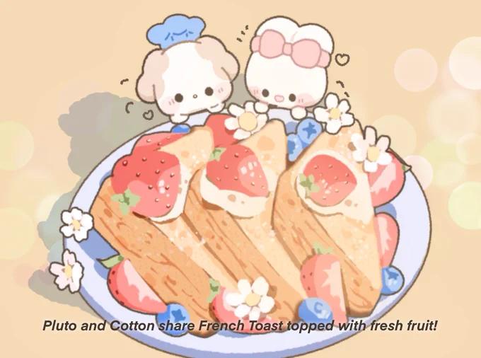 french toast doodle 