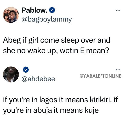 YabaLeftOnline tweet media