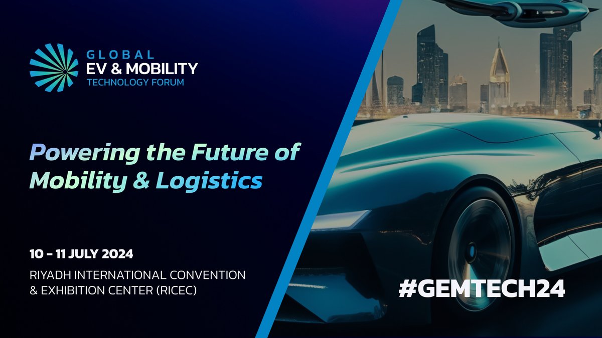 TheStartupsMag's tweet image. Get ready to be part of a revolutionary journey at KSA’s most exciting EV &amp;amp; mobility technology conference and tradeshow.

Explore registration opportunities a  tinyurl.com/5n6sn7ac 

#gemtech #gemtech24