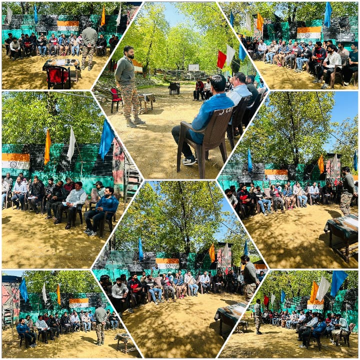 Raziya_Lolabi's tweet photo. Indian Army organised 'Cyber awareness' campaign at Tekipora
#IndianArmy
#HumSayaHainHum
#ProsperousKashmir
#IndianArmyNationBuilding
#SustainableFuture
#AIforKashmir
#SavioursOfKashmir https://t.co/5n0RxbQGuG