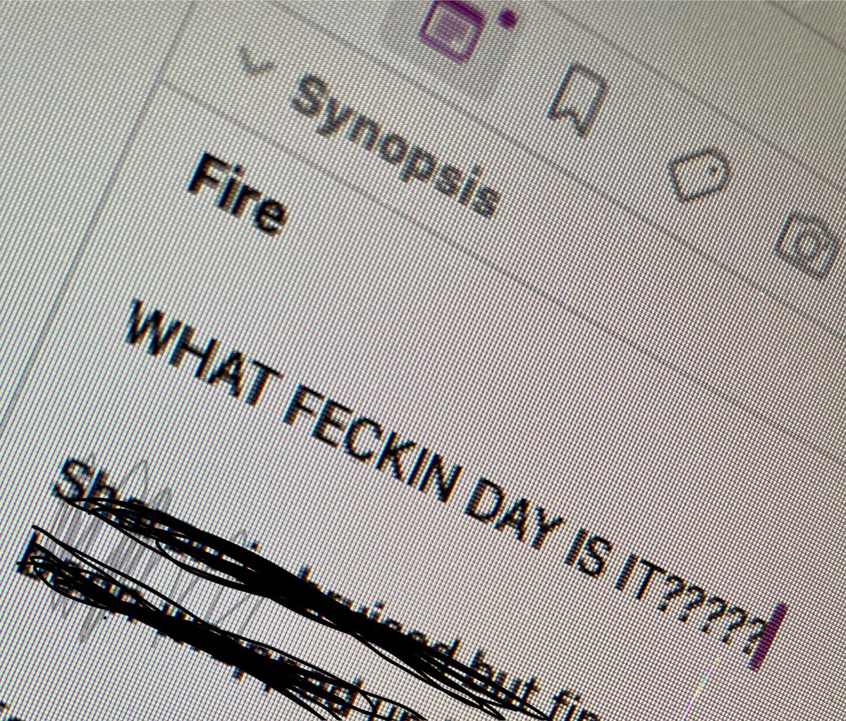 I’m on X cos frankly I’ve got a timeline to sort &amp; CBA!! (Note left for myself on Friday!) ☺️#timeline #WritingCommunity #writersoftwitter
