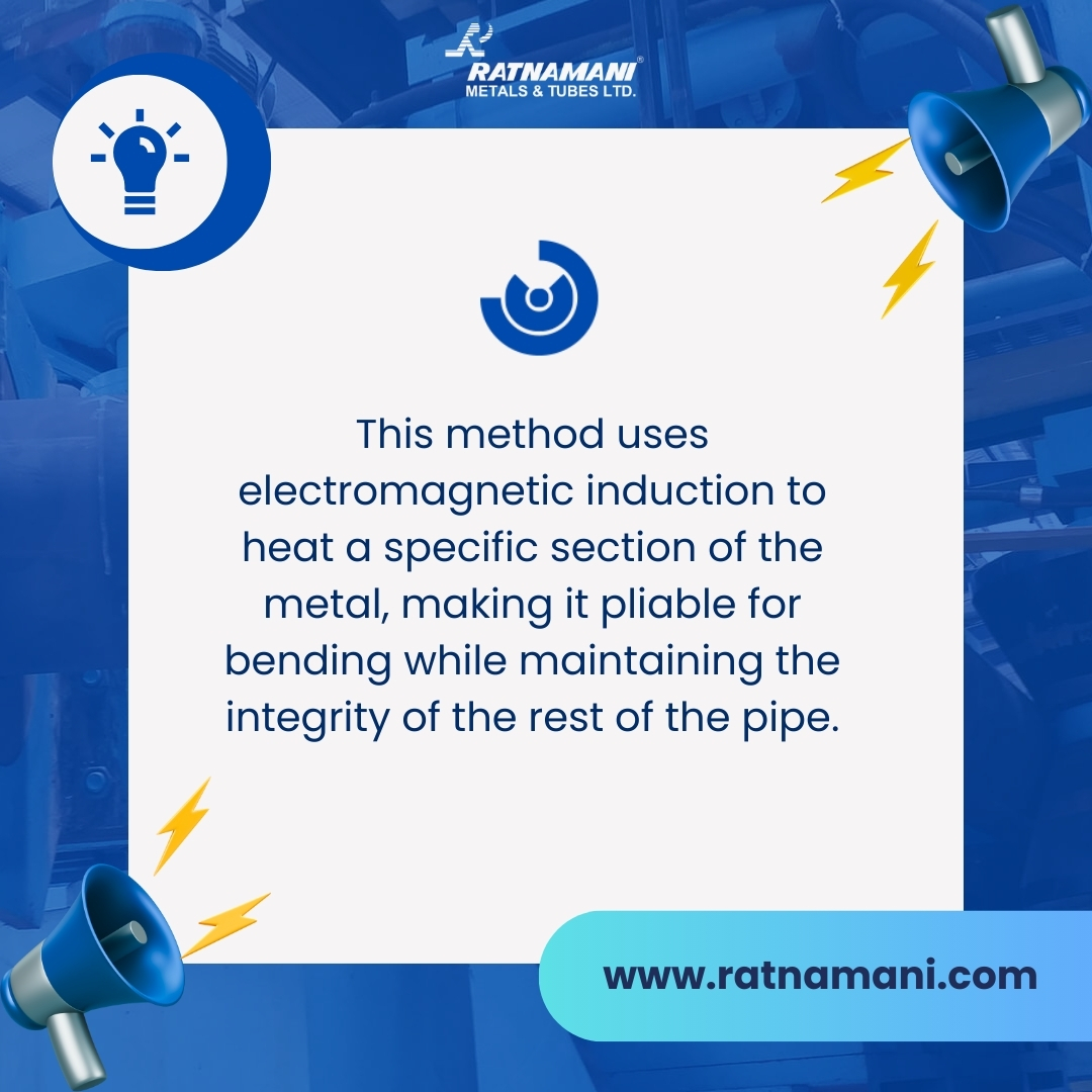 RMTLOfficial's tweet image. Ready to leverage the efficiency of #InductionBending for your next project? Choose #RatnamaniMetalsAndTubes for industry-leading solutions that ensure durability, reliability &amp;amp; performance. Discover how our expertise can elevate your pipeline and structural requirements today.