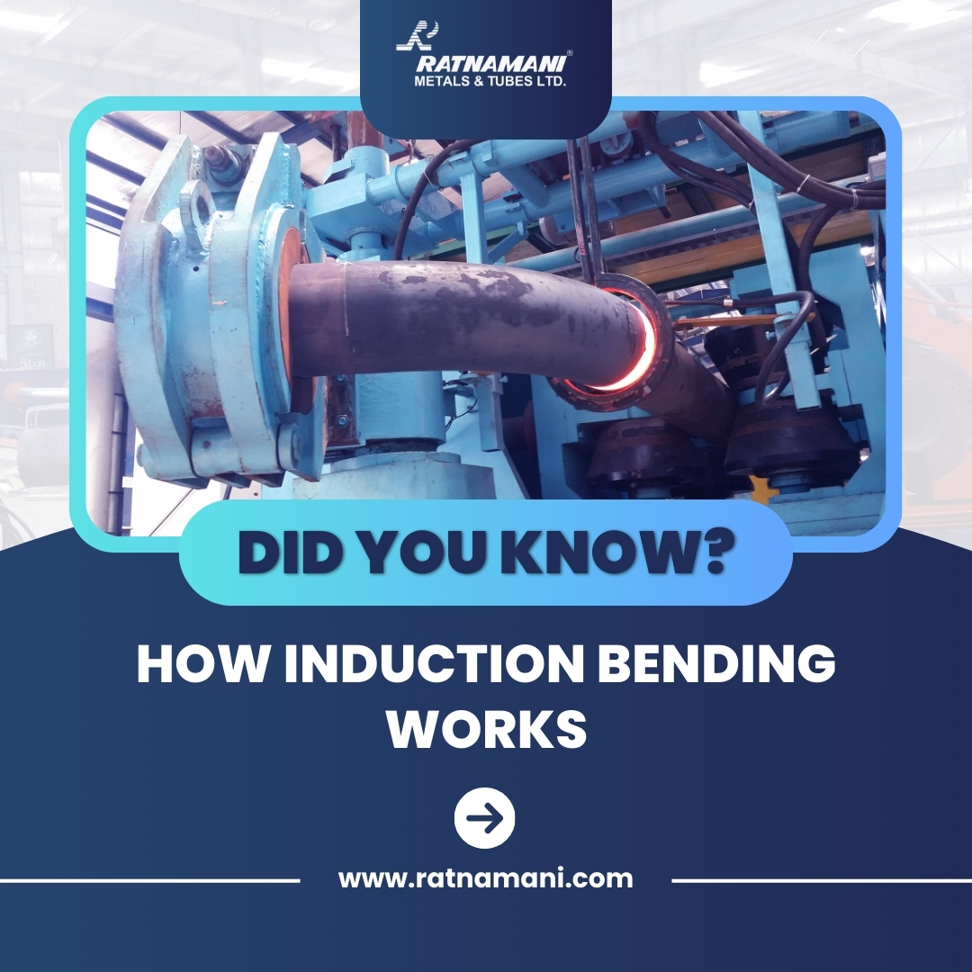 RMTLOfficial's tweet image. Ready to leverage the efficiency of #InductionBending for your next project? Choose #RatnamaniMetalsAndTubes for industry-leading solutions that ensure durability, reliability &amp;amp; performance. Discover how our expertise can elevate your pipeline and structural requirements today.