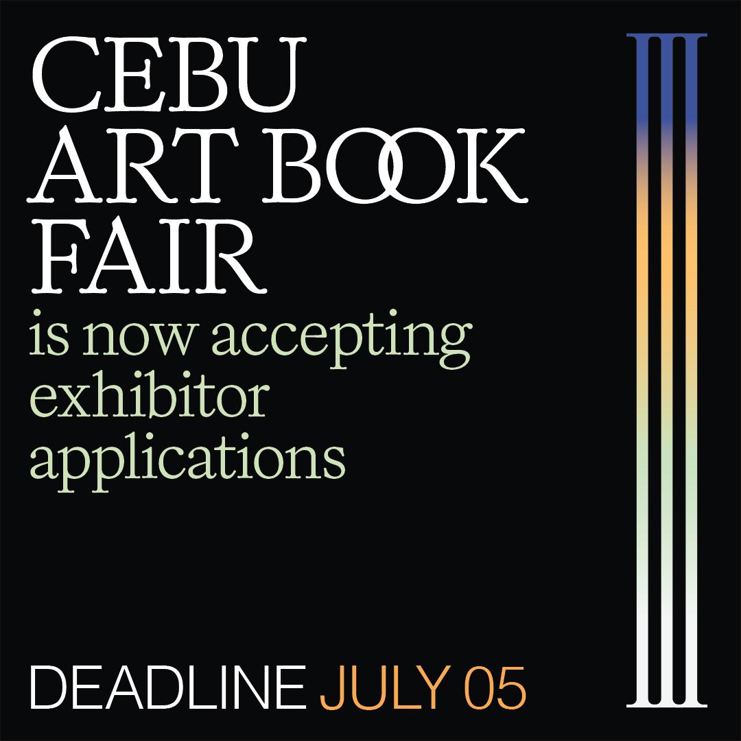 DongQuixote's tweet photo. CABF III now accepting exhibitor applications 👉 https://t.co/ICDjkv7bd4
#CABF3 #CebuArtBookFair https://t.co/O9fH5nk03O
