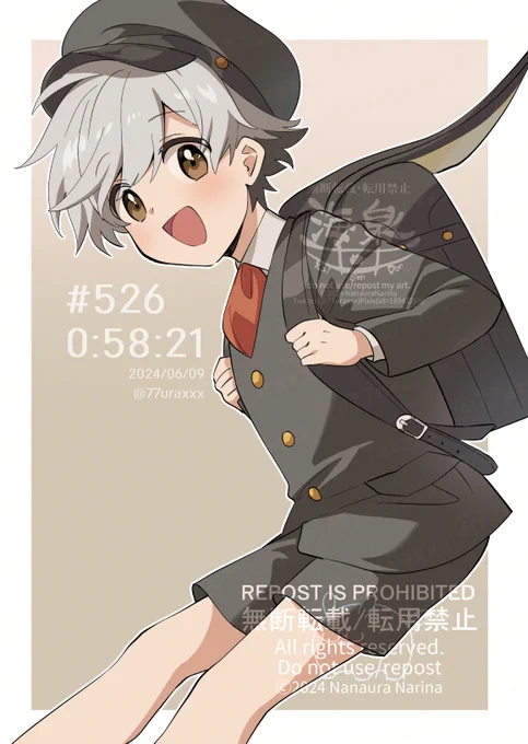 みちゅは絶対小学校お受験していて欲しい#閑神_現パロ 