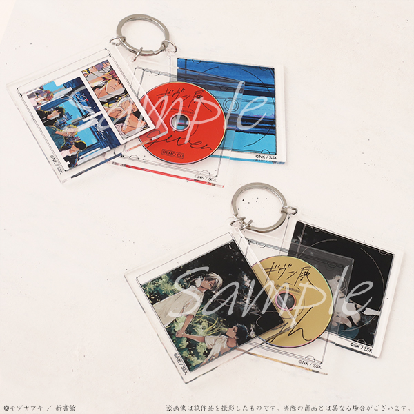 ◆新品◆　ギヴン展　CD風アクリルスタンド　 キーホルダー　アクスタ　チェキ ◇新品◇ ギヴン展 CD風アクリルスタンド キーホルダー アクスタ