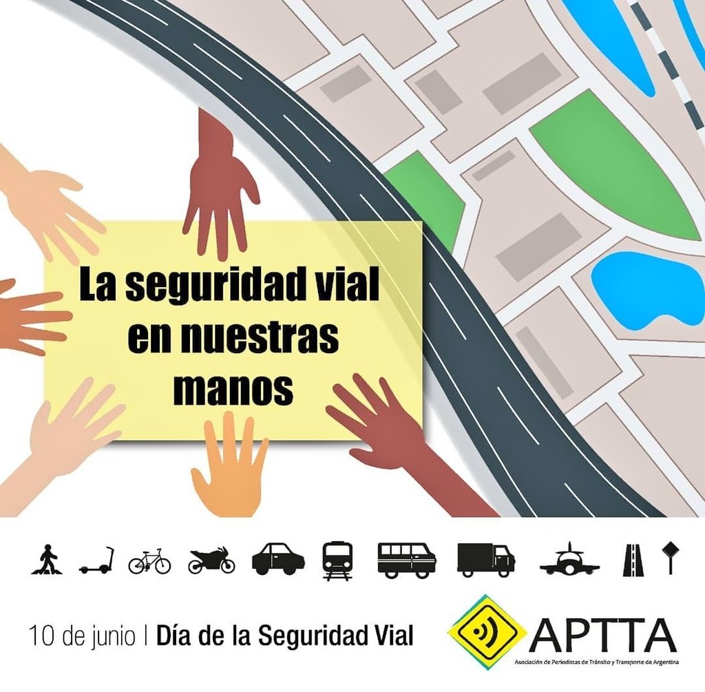 APTTA_'s tweet photo. 10 de junio Día de la Seguridad Vial 

👇 12 personas fallecen por día en siniestros viales en Argentina (ANSV).

👇 4.369 personas murieron en hechos viales en el 2023.

Es necesario implementar políticas y acciones que permitan reducir el índice de siniestros viales mortales. https://t.co/3VbkRYdLui