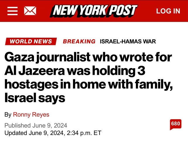 DrEliDavid's tweet image. Remember this, next time you hear “Israel killed a journalist”