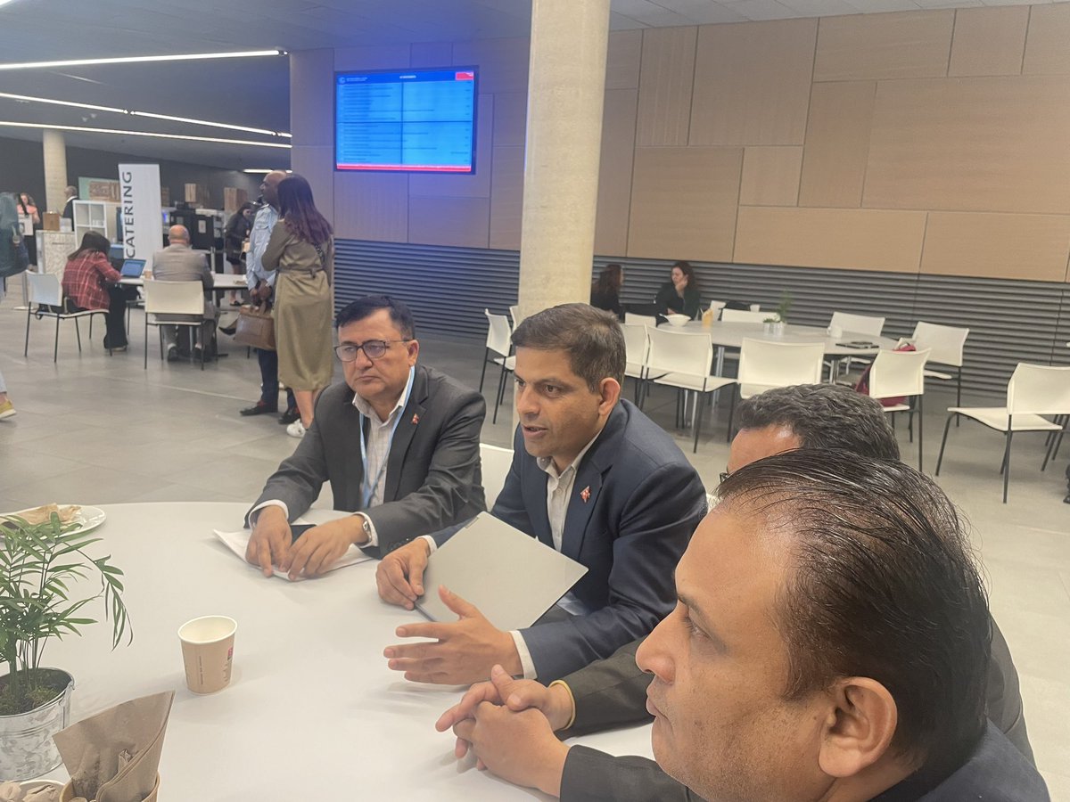 Apar Paudyal (@aparpau) on Twitter photo In the sideline of #SB60 #JuneClimateMeetings the Government of Nepal <a href="/MOFENepal/">MOFE NepalЁЯЗ│ЁЯЗ╡</a> <a href="/int_mountains/">Int. Expert Dialogue on Mountains, People &Climate</a> <a href="/PM_nepal_/">PMO Nepal</a> <a href="/OPMglobal/">Oxford Policy Management</a> had reflection meetings on progress and achievements from <a href="/CASAClimate/">Climate Ambition Support Alliance (CASA)</a> to accelerate mountain and climate change agenda in the <a href="/UNFCCC/">UN Climate Change</a> negotiation process. In the sideline of #SB60 #JuneClimateMeetings the Government of Nepal <a href="/MOFENepal/">MOFE NepalЁЯЗ│ЁЯЗ╡</a> <a href="/int_mountains/">Int. Expert Dialogue on Mountains, People &Climate</a> <a href="/PM_nepal_/">PMO Nepal</a> <a href="/OPMglobal/">Oxford Policy Management</a> had reflection meetings on progress and achievements from <a href="/CASAClimate/">Climate Ambition Support Alliance (CASA)</a> to accelerate mountain and climate change agenda in the <a href="/UNFCCC/">UN Climate Change</a> negotiation process.