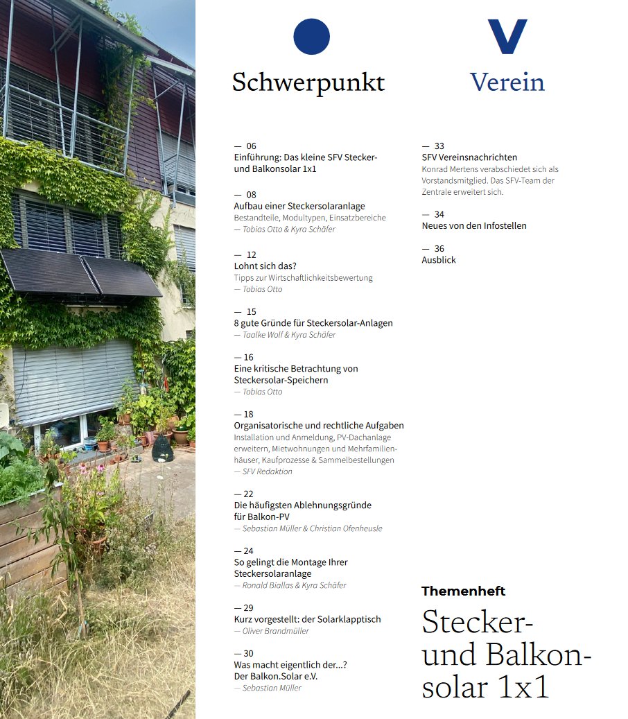 Solarenergie Förderverein Deutschland e.V. | SFV tweet media