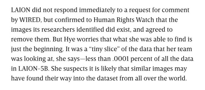 AI Tools Are Secretly Training on Real Images of Children https://t.co/56kh3kuPNm https://t.co/6kSP0