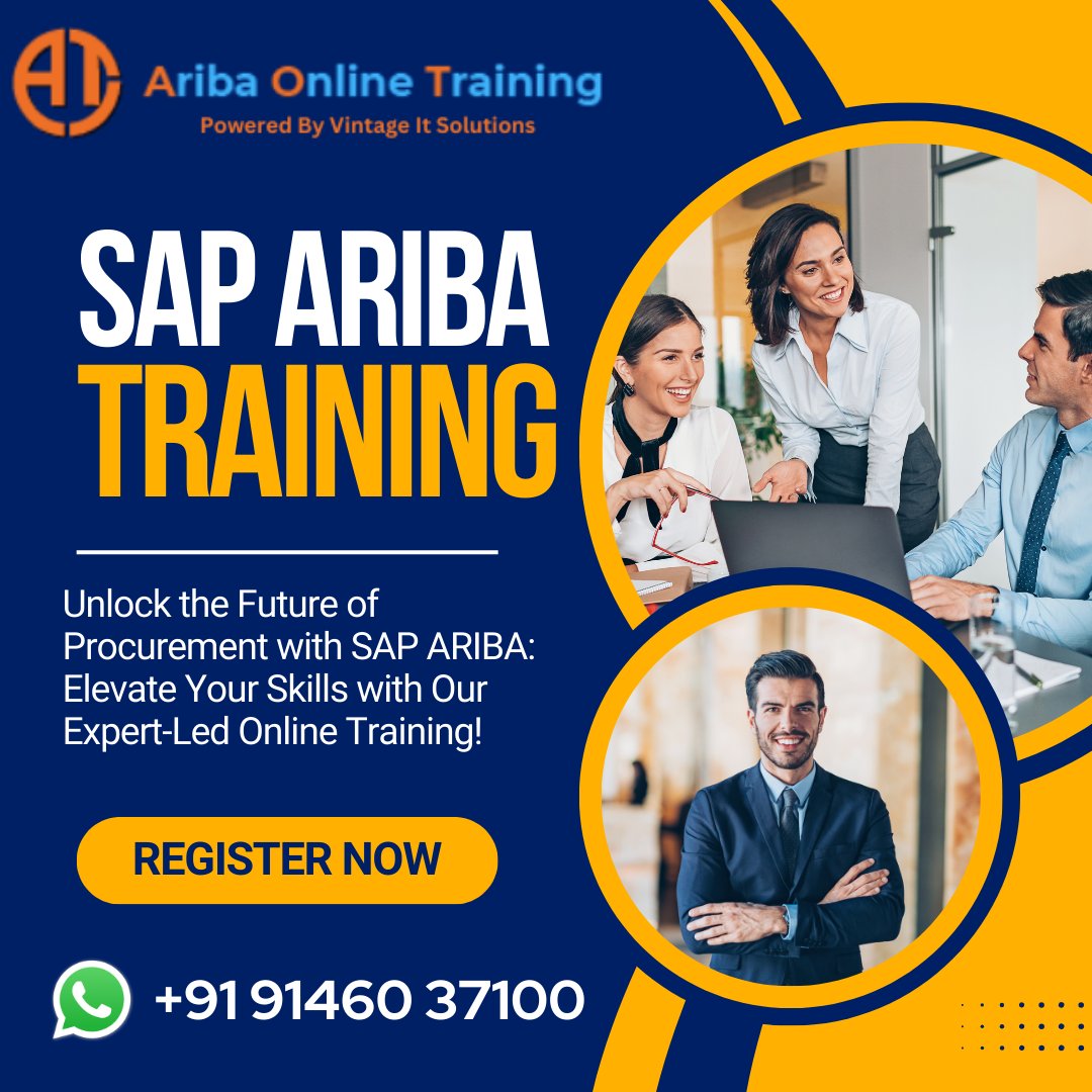 AribaTraining's tweet photo. 🚀 Dive into SAP ARIBA Magic! 🎩✨

Register here: https://t.co/dViIP4sxCS

#SAPARIBA #Procurement #OnlineTraining #sap #saptraining #sapmm
#mm #sapfunctional #sourcing #sapcommunity #ariba #training
#onlinecourse #consultants https://t.co/8sZPPc7dIv
