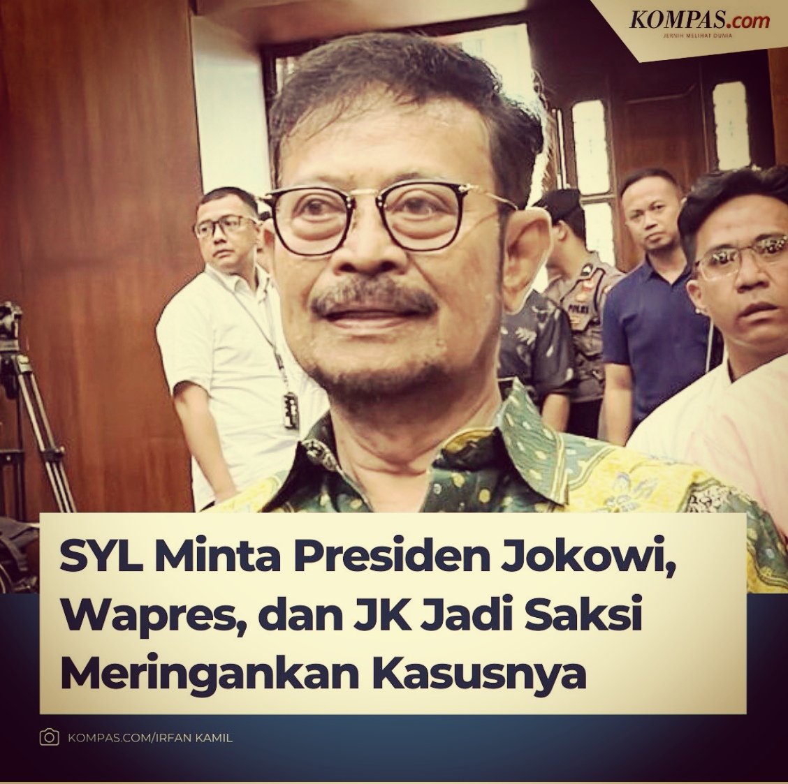SYL ini Koruptor Kasta terendah..