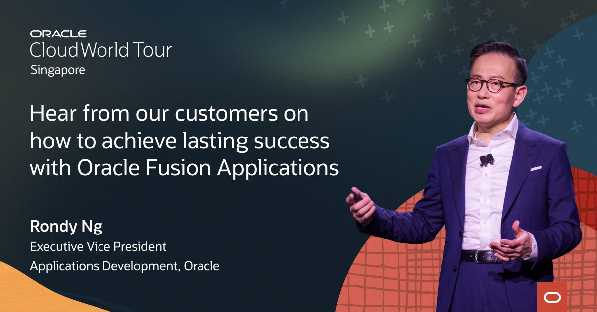 dips18in's tweet photo. Oracle’s Rondy Ng explains how Oracle is helping its customers make better business decisions in times of ambiguity. Catch the on-demand keynote. https://t.co/sEdCaw5TAk https://t.co/0WDM4esp7t