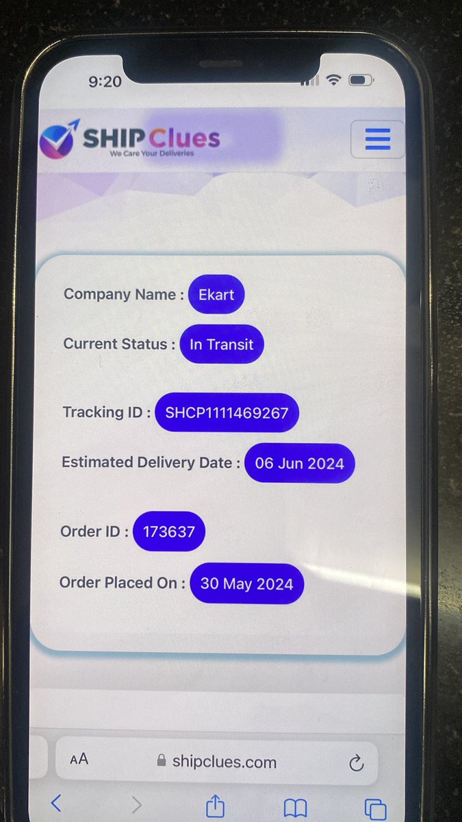 konarkverma's tweet photo. @ShipClues I am waiting for my order to deliver since last week but no one is responding. This is urgent. https://t.co/0X4OyiQEK8