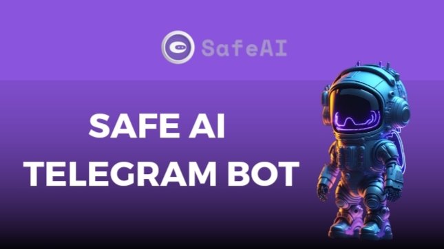 heisnappy's tweet photo. ▫️#SafeAI Telegram Bot: Maximize speed and accuracy with our user-friendly Telegram Bot, perfect for on-the-go audit experiences.

#SafeAI
#SafeAIThreadContest https://t.co/tNdyXLTatE