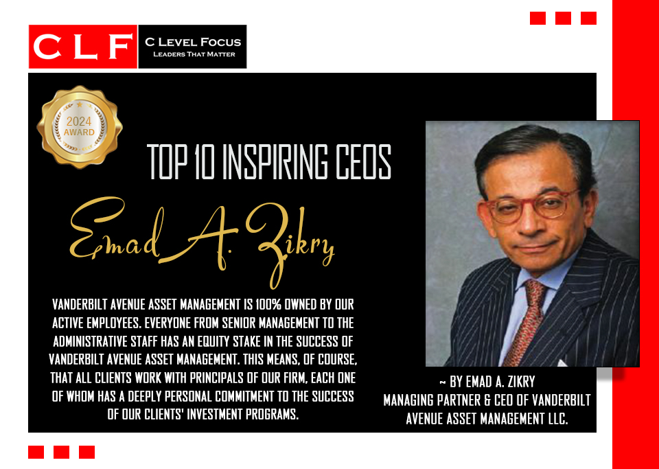 Emad A. Zikry, #managingpartner &amp; #CEO of Vanderbilt Avenue Asset Management LLC.
#assetmanagement #employee #seniormanagement #administrative #avenue #investment
c-levelfocus.com/Emad-A-Zikry-M…