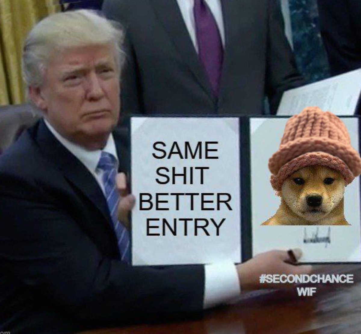 <a href="/100xAltcoinGems/">100x Altcoin Gems</a> GM Bro
This is your second chance, don’t fuck it up.

- <a href="/solanabateman/">Bateman</a> (Og Wif Dev)

Tg: t.me/wifSecondchanc…

X:  <a href="/SecondChanceCTO/">WIF (Second Chance)</a>

Website: secondchancecto.com