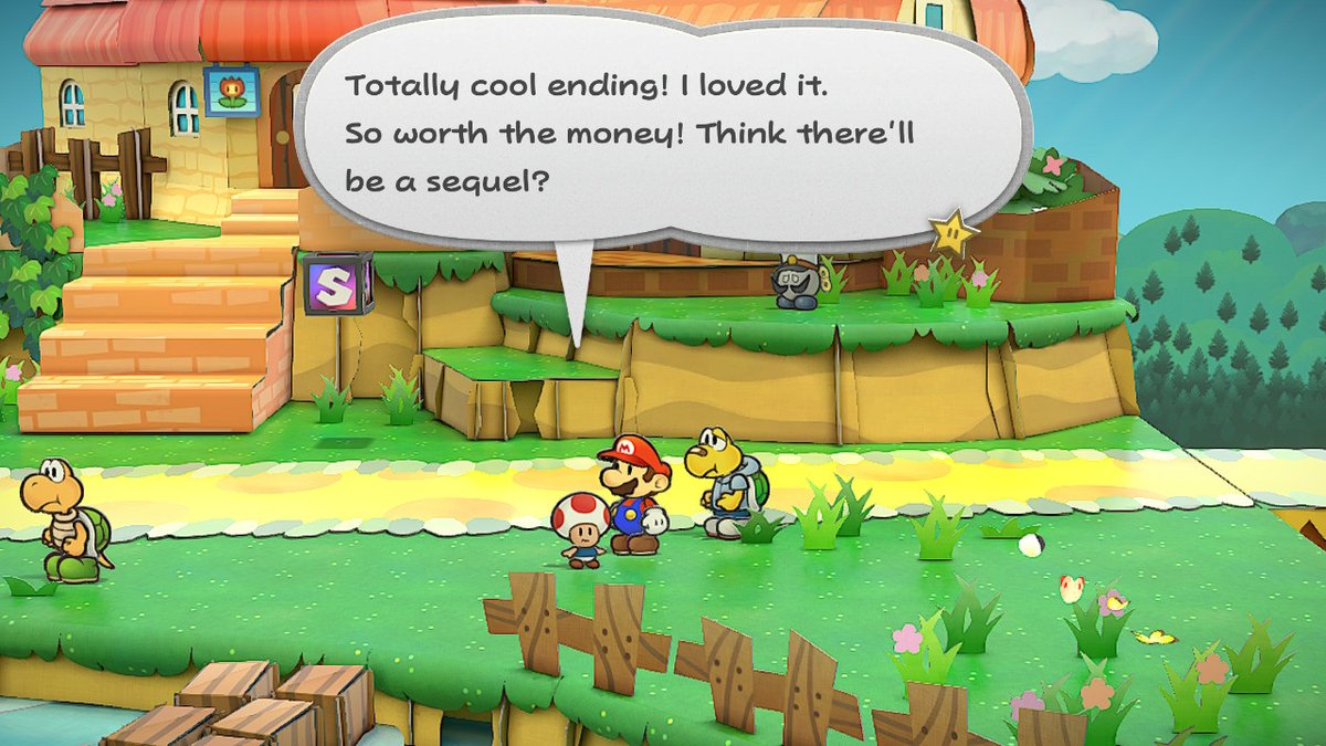 Looooooooonatic's tweet photo. #PaperMario #PaperMarioTheThousandYearDoor #NintendoSwitch https://t.co/ISFn5vwUXa