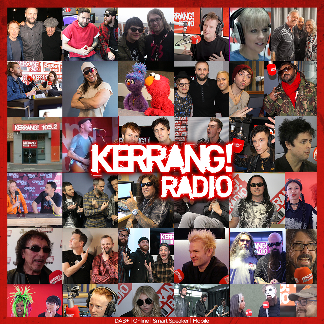Kerrang! Radio is 20 today! 20 years of playing everything that rocks, interviews with the biggest bands, sessions, festivals, daft features and more new music than you can shake a stick at.
If you've listened for even a minute of that 20 years, cheers! Here's to many more 🤘
