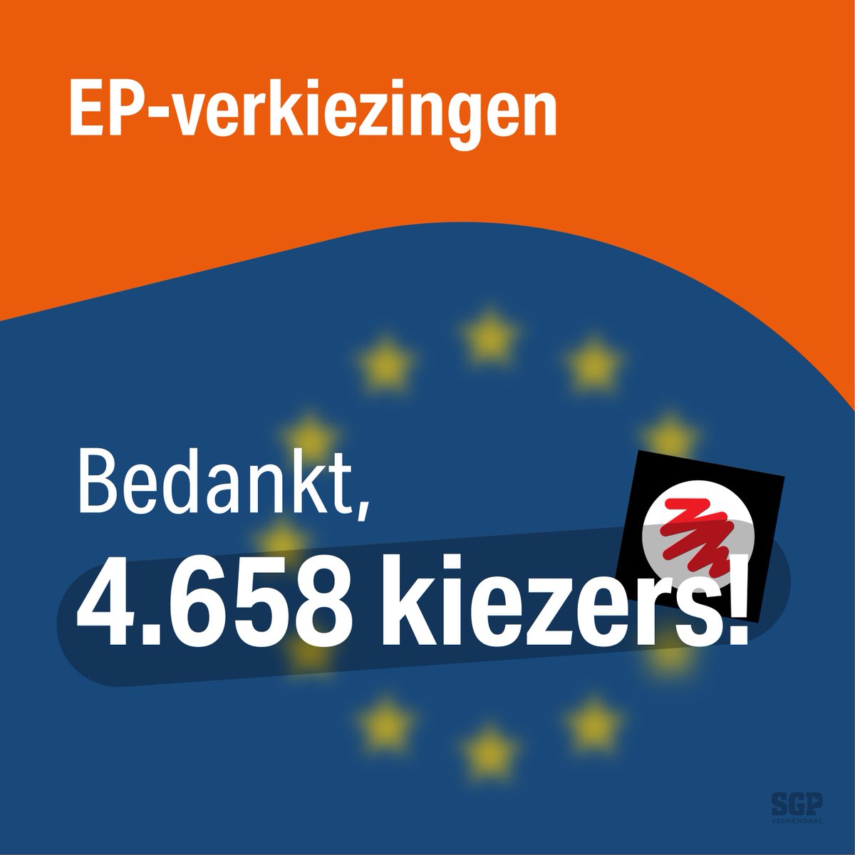 SGPVeenendaal's tweet photo. Met 4.658 (!) stemmen is @SGPNieuws – volgens de voorlopige uitslag – de #grootste partij in @gemVeenendaal geworden. Bedankt voor uw vertrouwen!

Van harte gefeliciteerd met het behouden van je zetel, Bert-Jan! Veel succes en Gods zegen voor de komende jaren.

@hjaruissen #SGP https://t.co/FDHvHWgvTT
